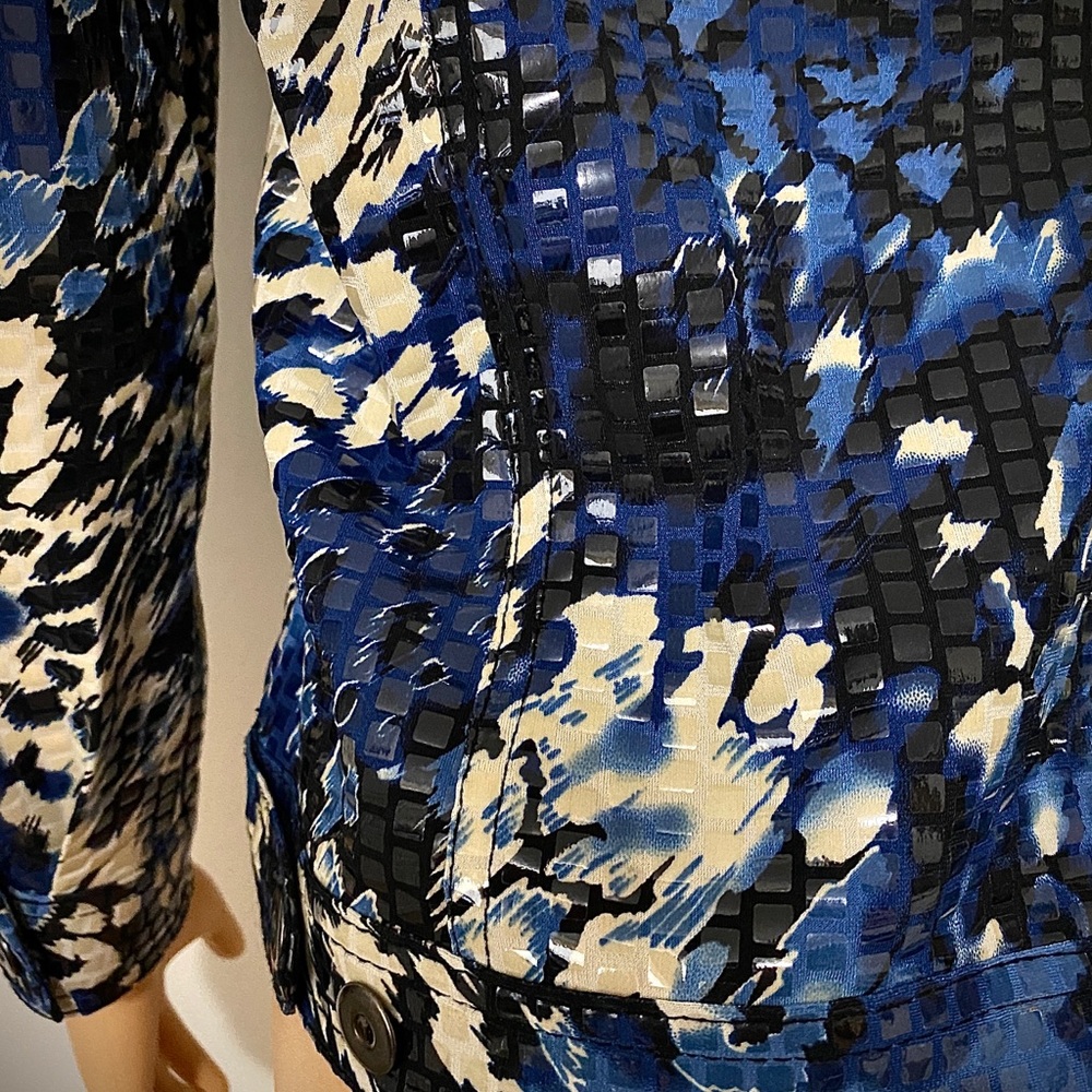 HEARTS OF PALM Polyester sequined jacket size 12 - Picture 12 of 15